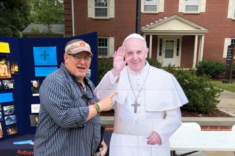 Perry and Pope John Paul